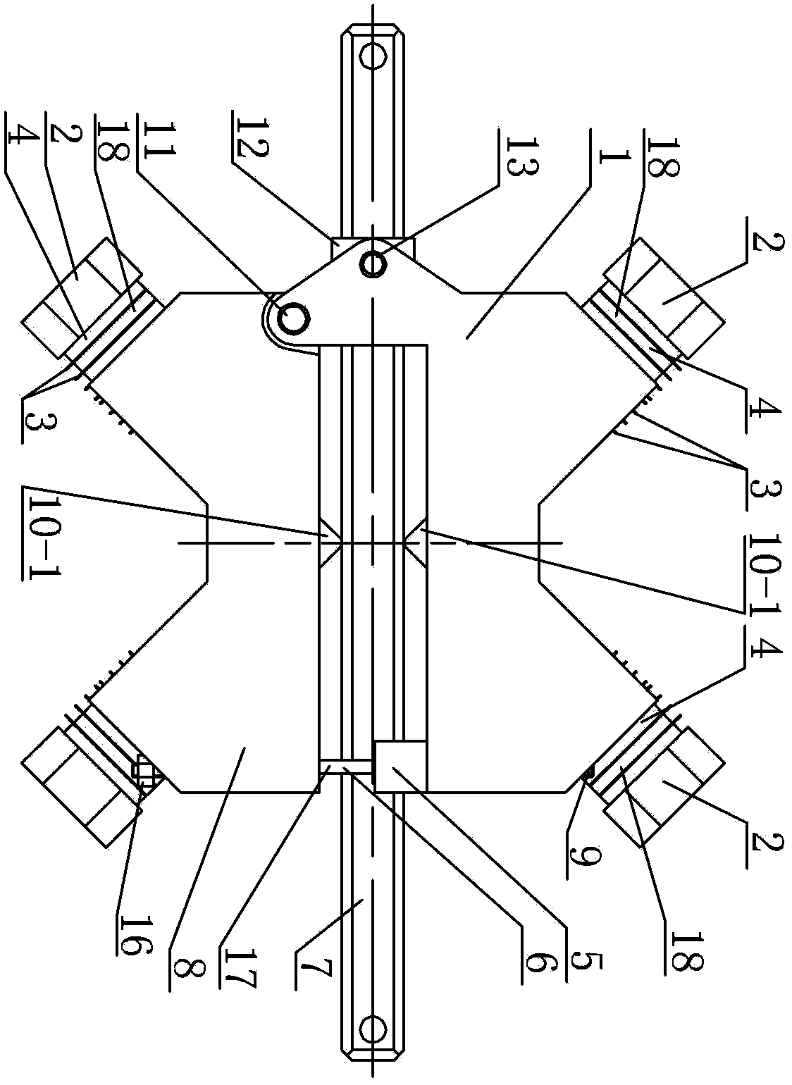 Piezoelectric driven linear motion device