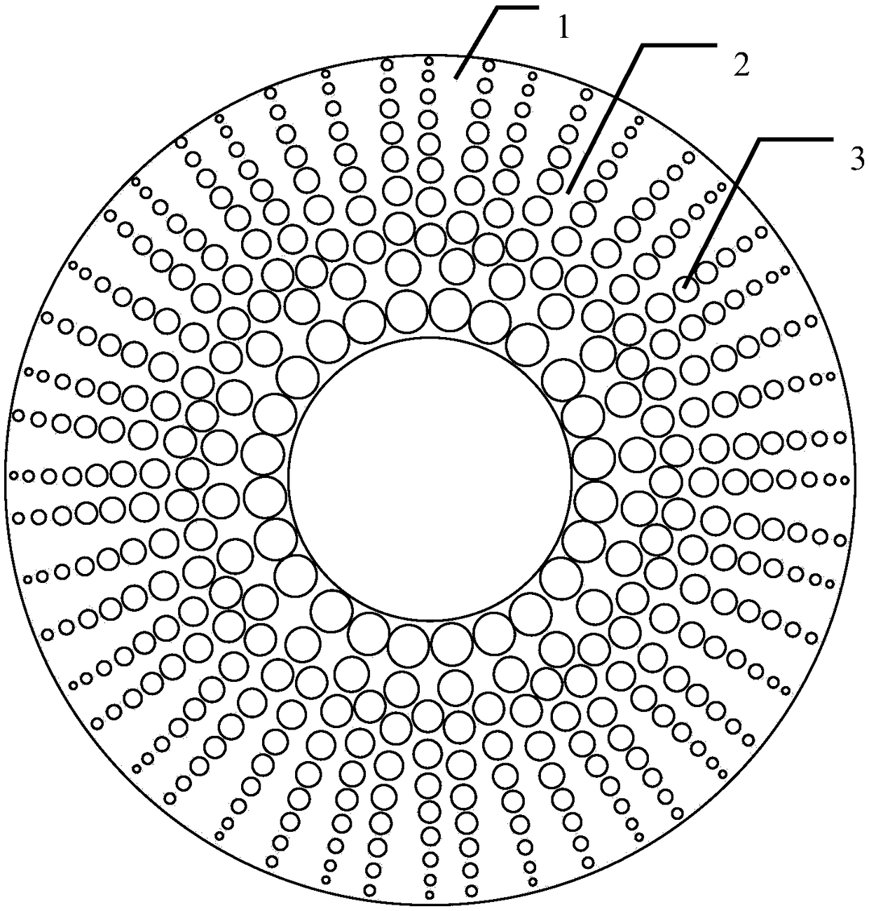 Tubular scaffold with double-layer structure and preparation method thereof