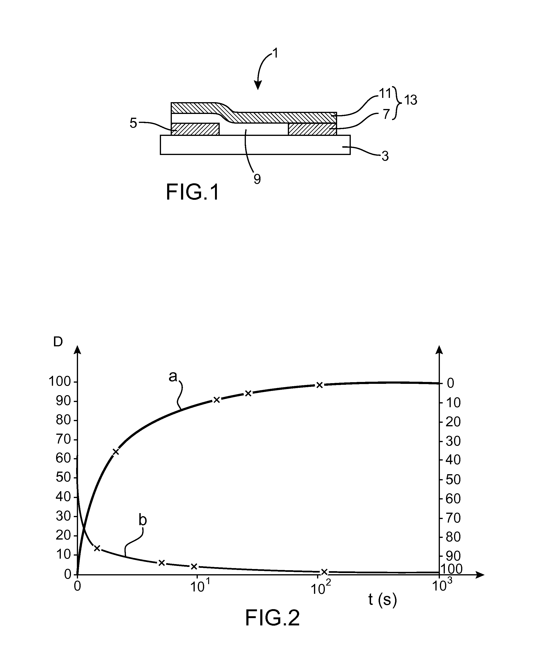 Moisture sensor including, as a moisture-absorbing layer, a polymer layer including a mixture of polyamides