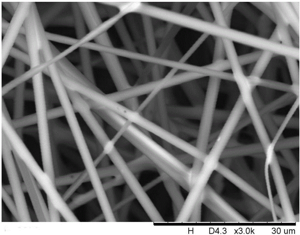 Super-hydrophobic electrostatic spinning polydimethylsiloxane membrane and preparation method and application thereof