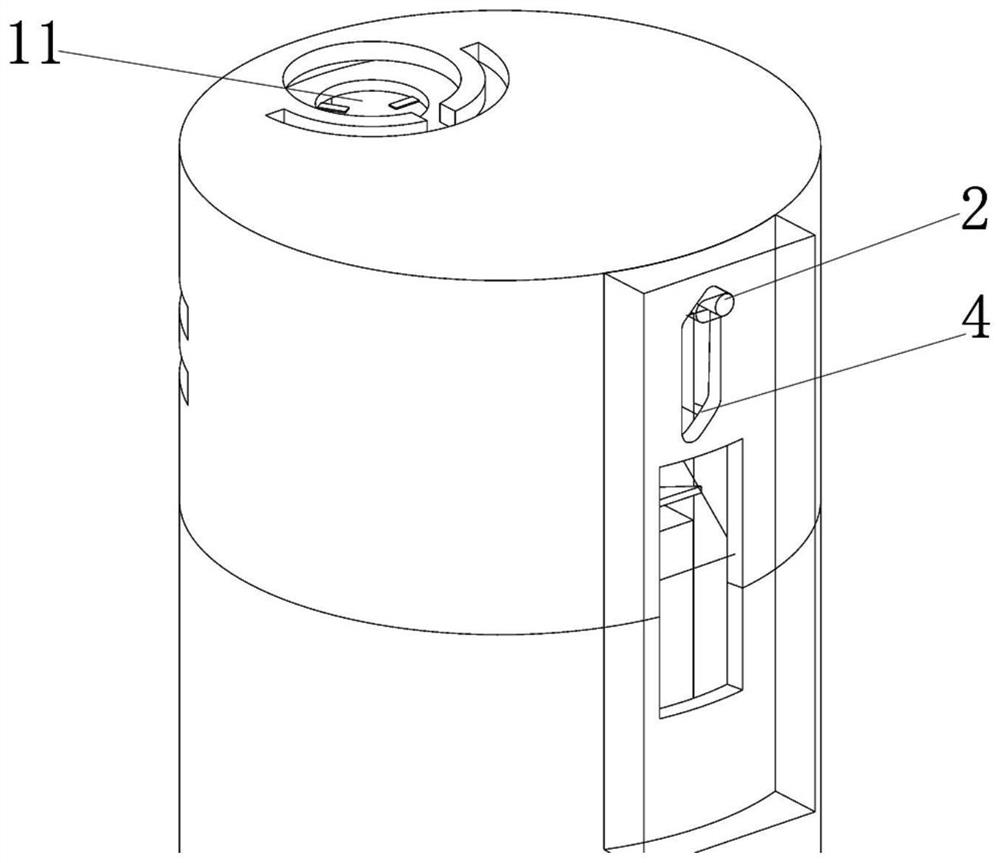 A color-changing switching mechanism and a color-changing lighter