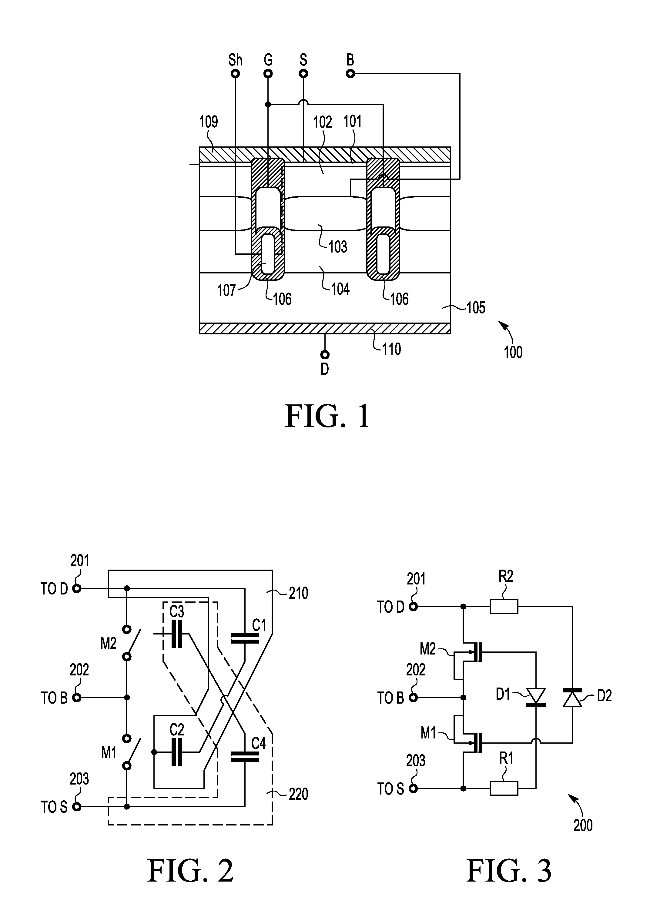 Transistor body control circuit and an integrated circuit