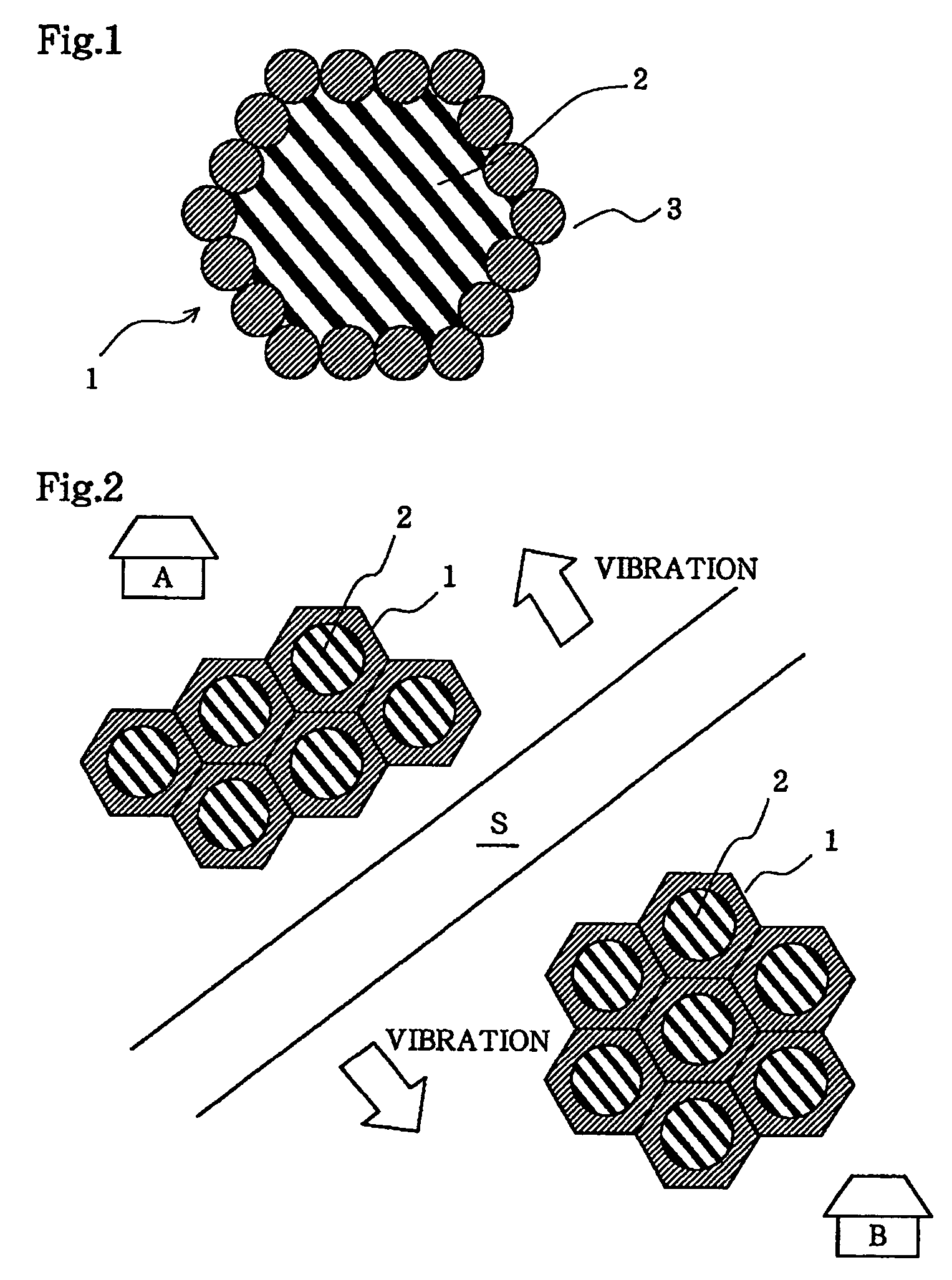 Vibration-proof construction method