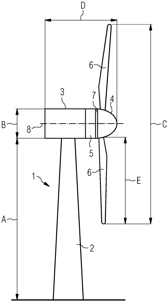 Electrical resonance change in a wind turbine