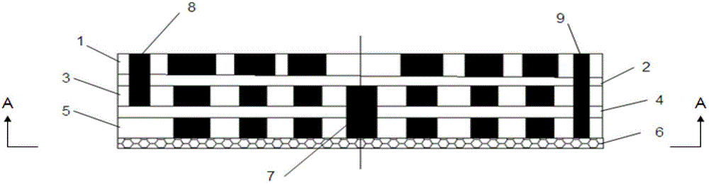 Miniature eddy current sensor with structure consisting of silicon substrate and multilayer coils