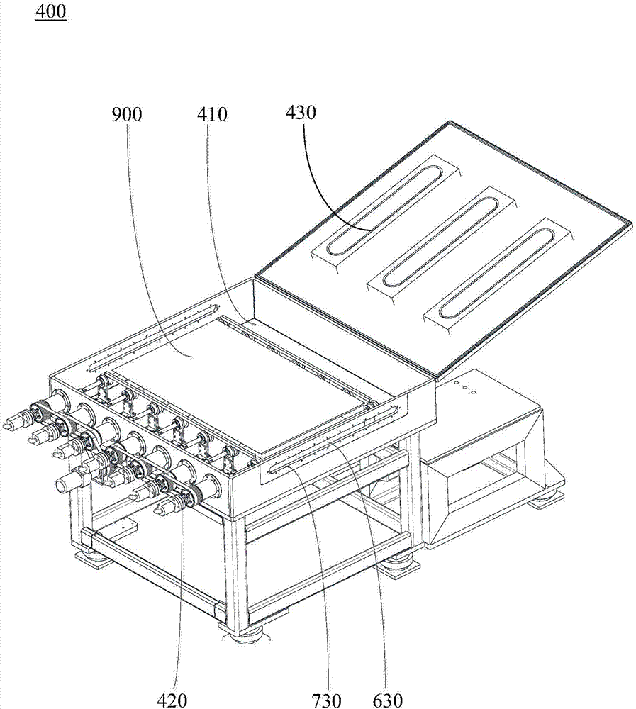 Continuous type coating device