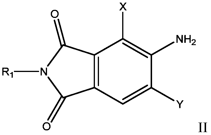 A kind of azo dye compound containing acetamide group and its preparation method and application