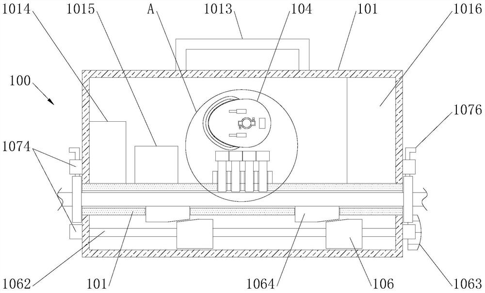 Pressure-adjustable infusion device for neurointervention operation