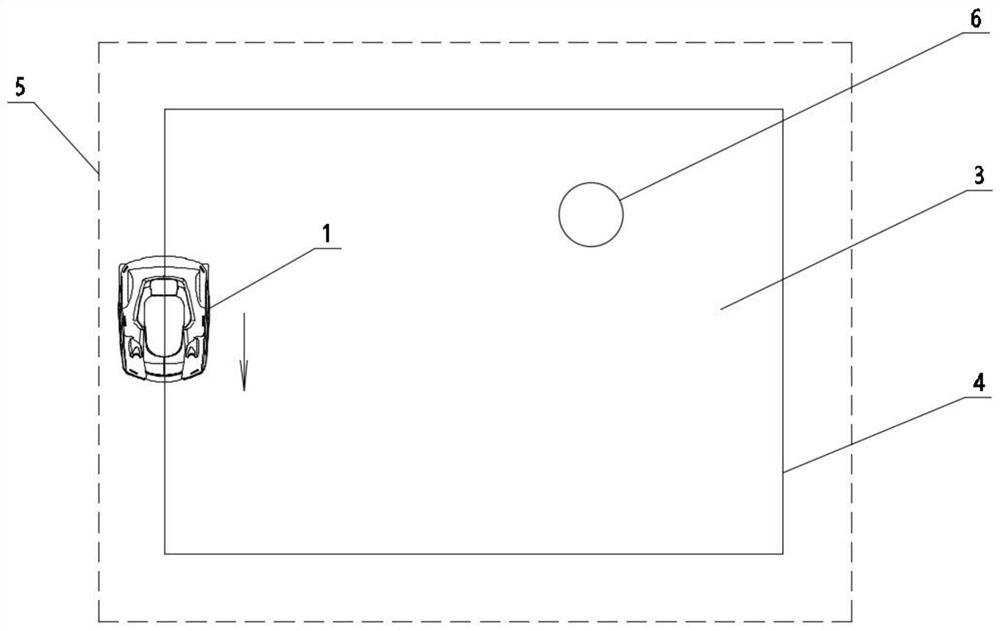 Boundary detection method of self-walking equipment and self-walking equipment