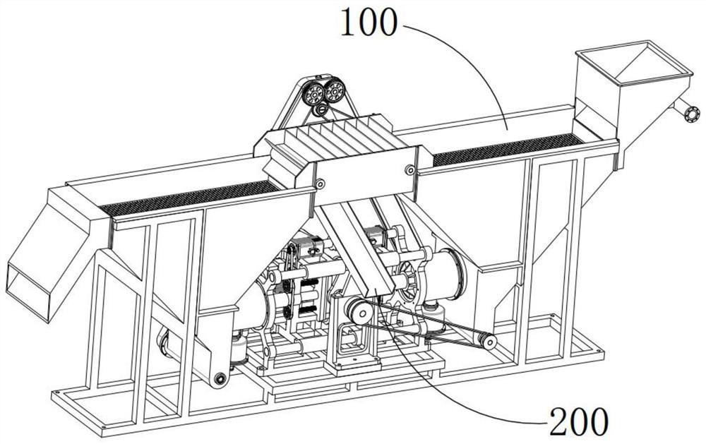 Jig gravity separation process of pyrite