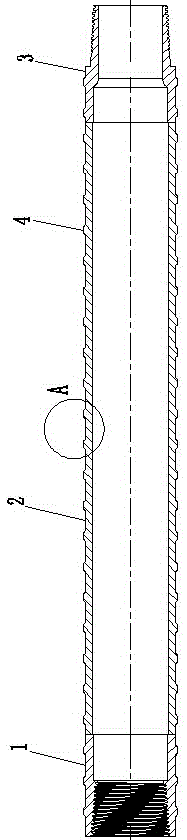 Bionic drilling method and drill rod for resistance reduction and heat dissipation of soft coal petrography