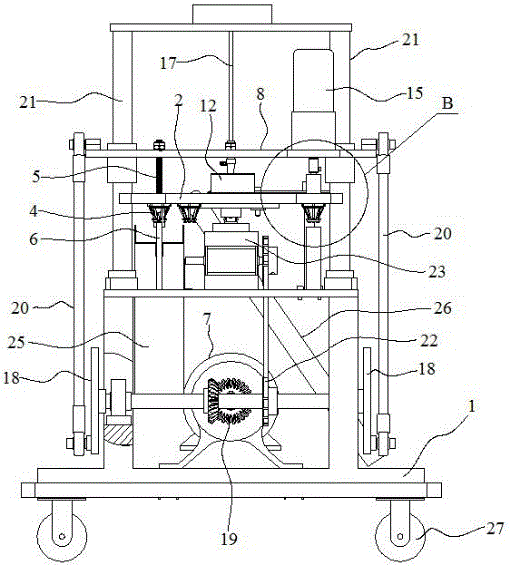 Novel pit removing and splitting equipment for Chinese jujubes