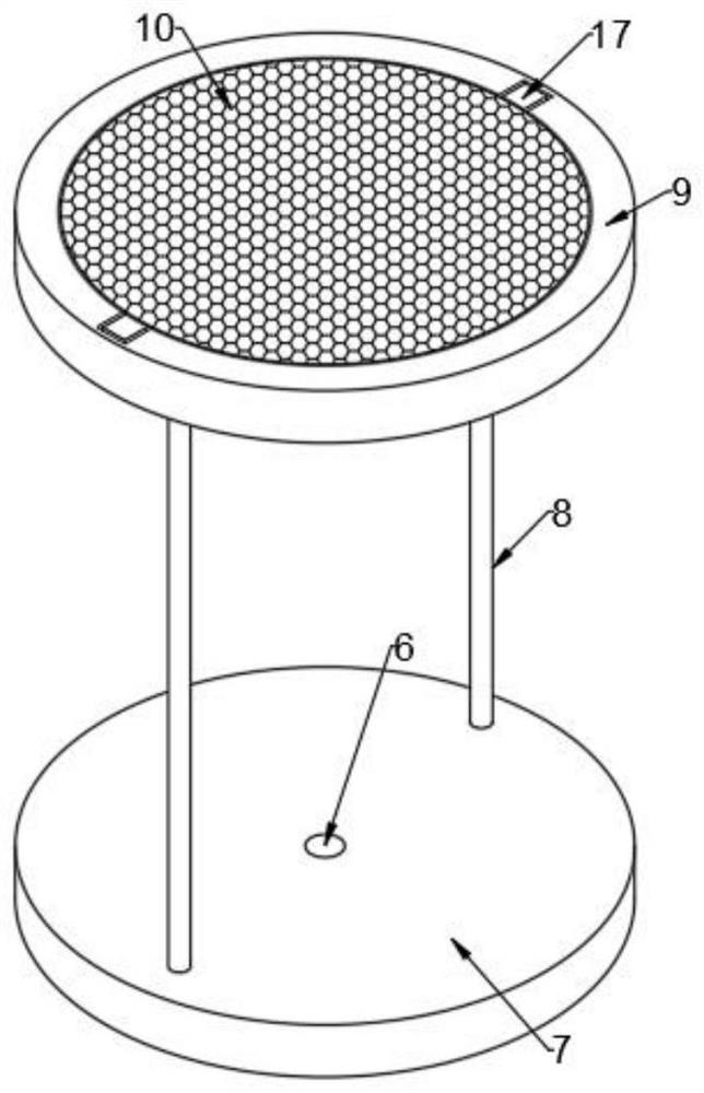 Rapid water sample filtering device for environmental monitoring