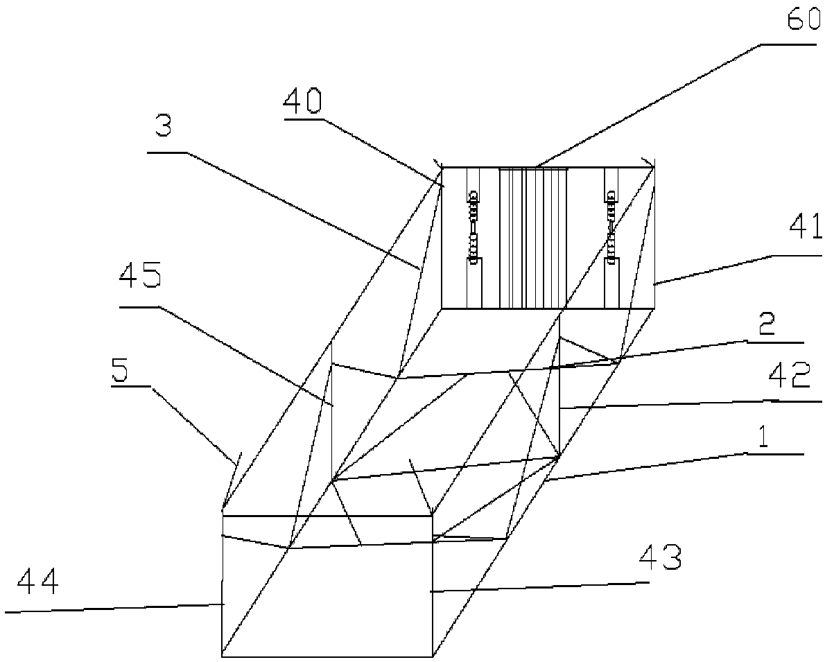 Prefabricated laminated slab combination stacking transport frame