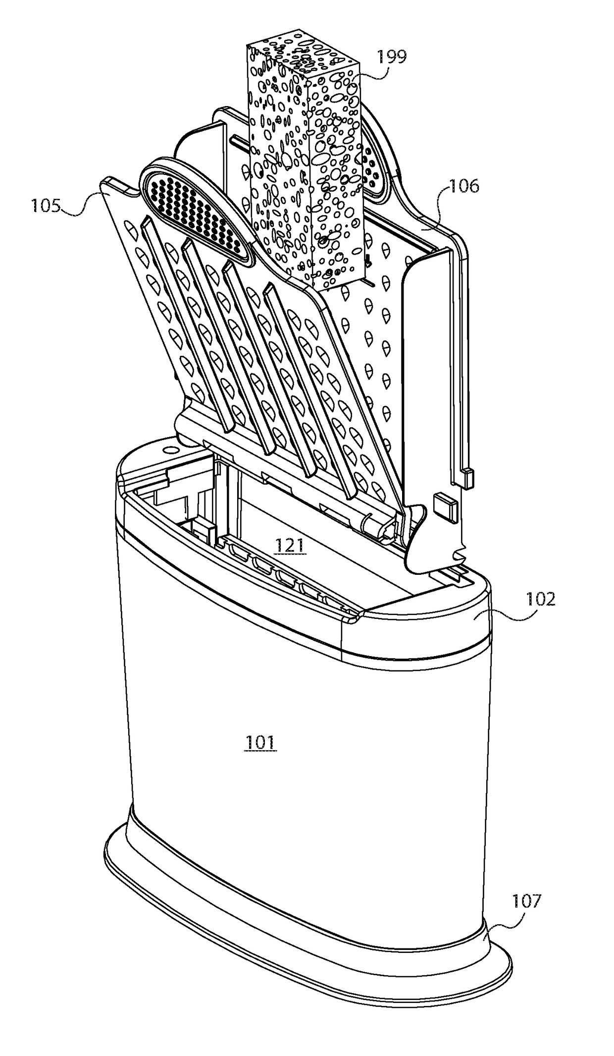 Sponge Cleaning and Disinfecting Device