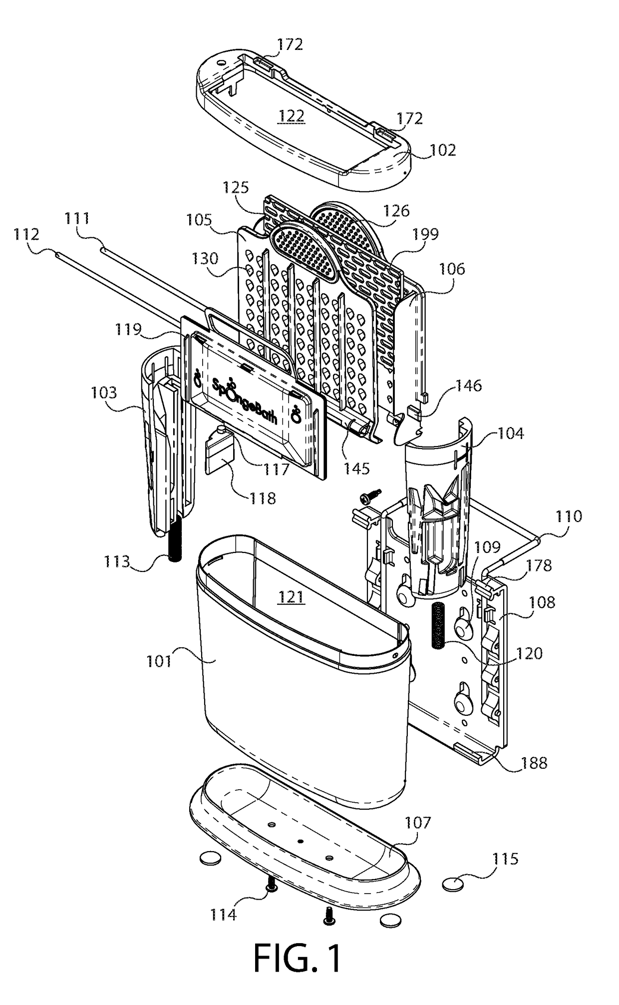 Sponge Cleaning and Disinfecting Device