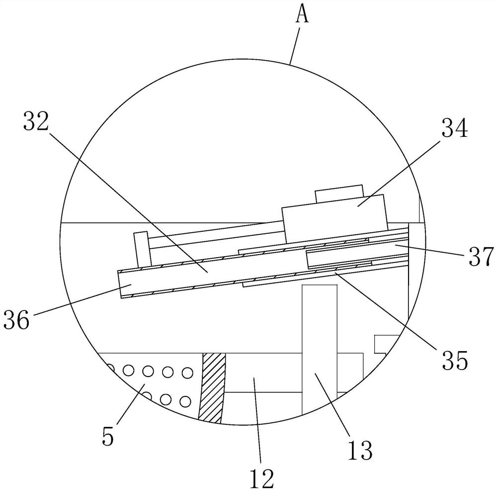 A kind of concrete aggregate separation device and separation method thereof