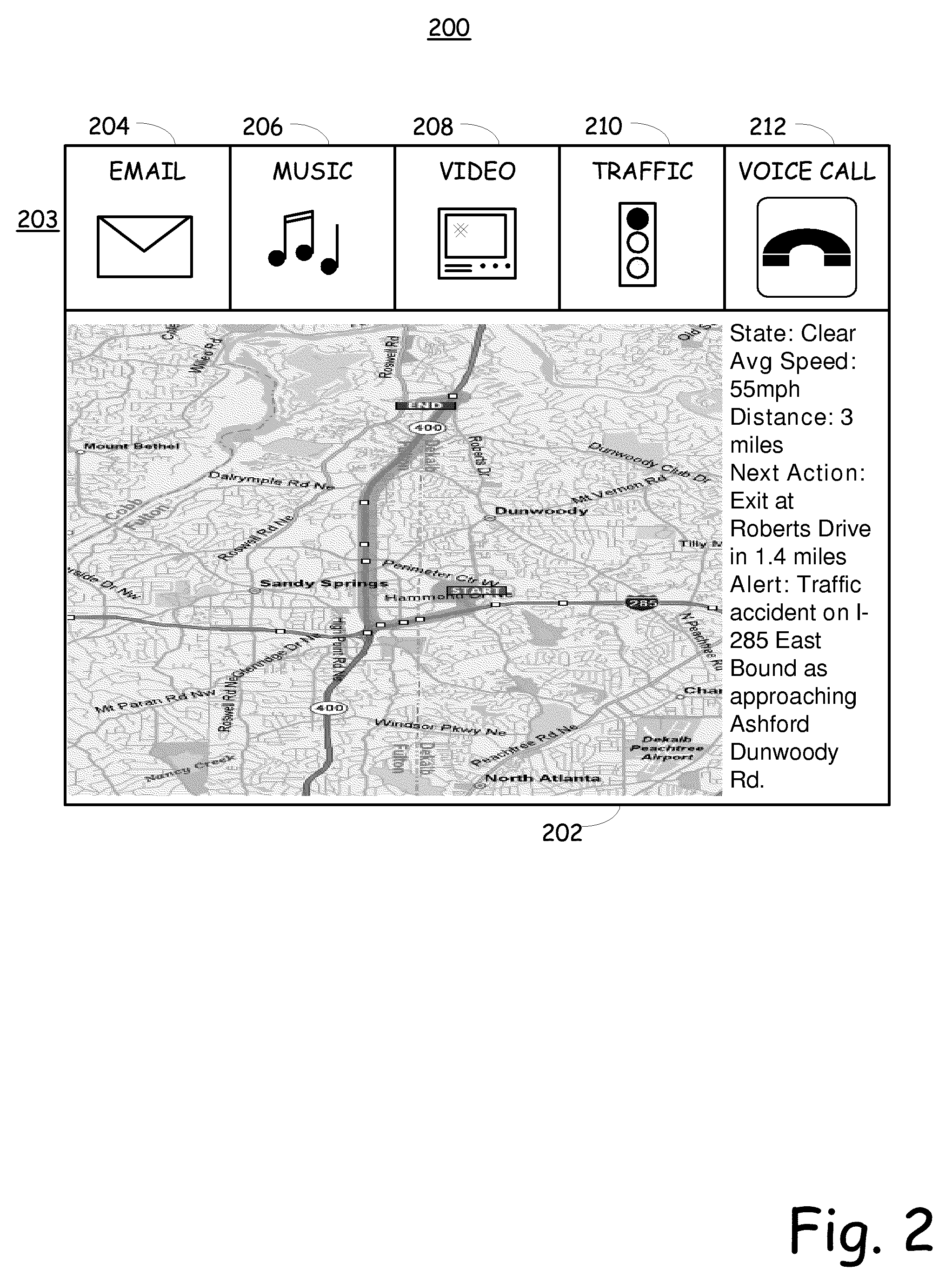 In-vehicle conditional multi-media center