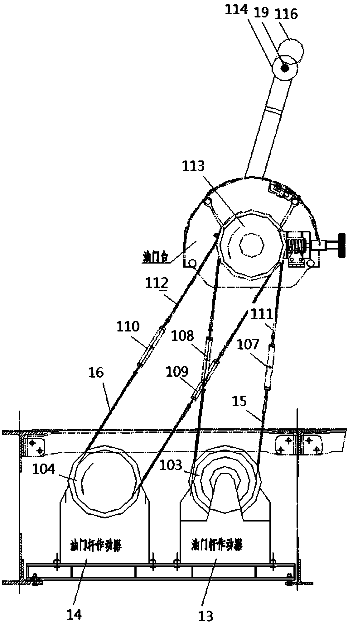 An aircraft automatic throttle system