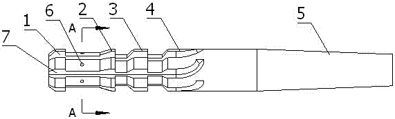 Broaching bit