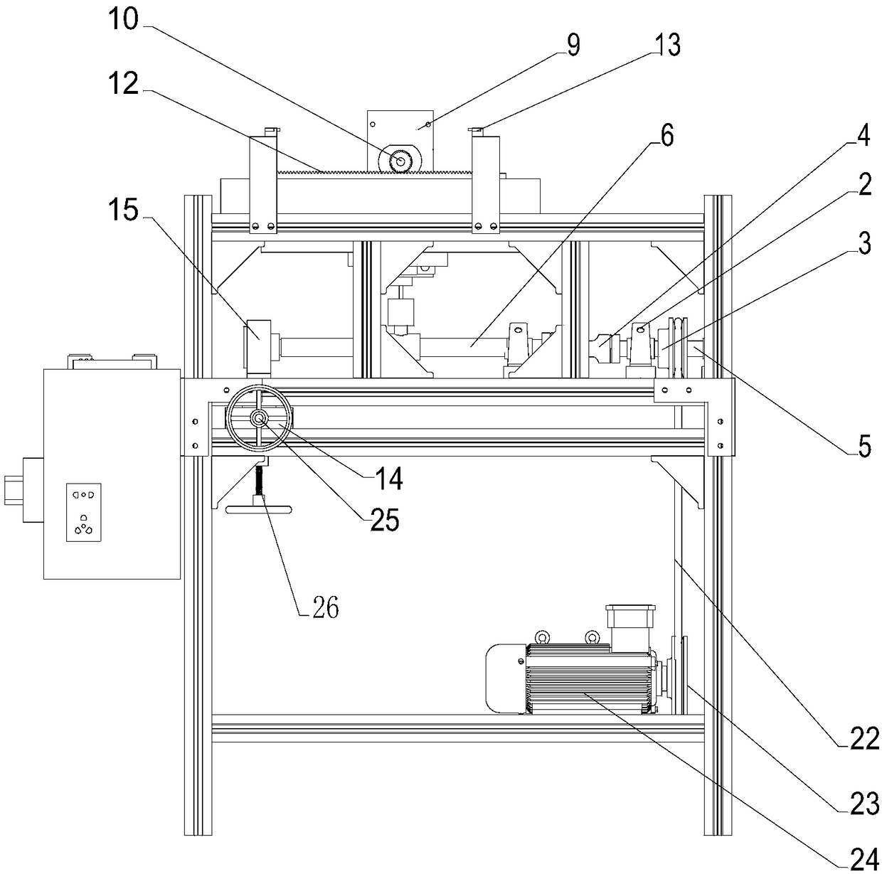 Intermittent-motion-pair-mechanism-contained comprehensive test bench for nonlinear dynamic characteristics