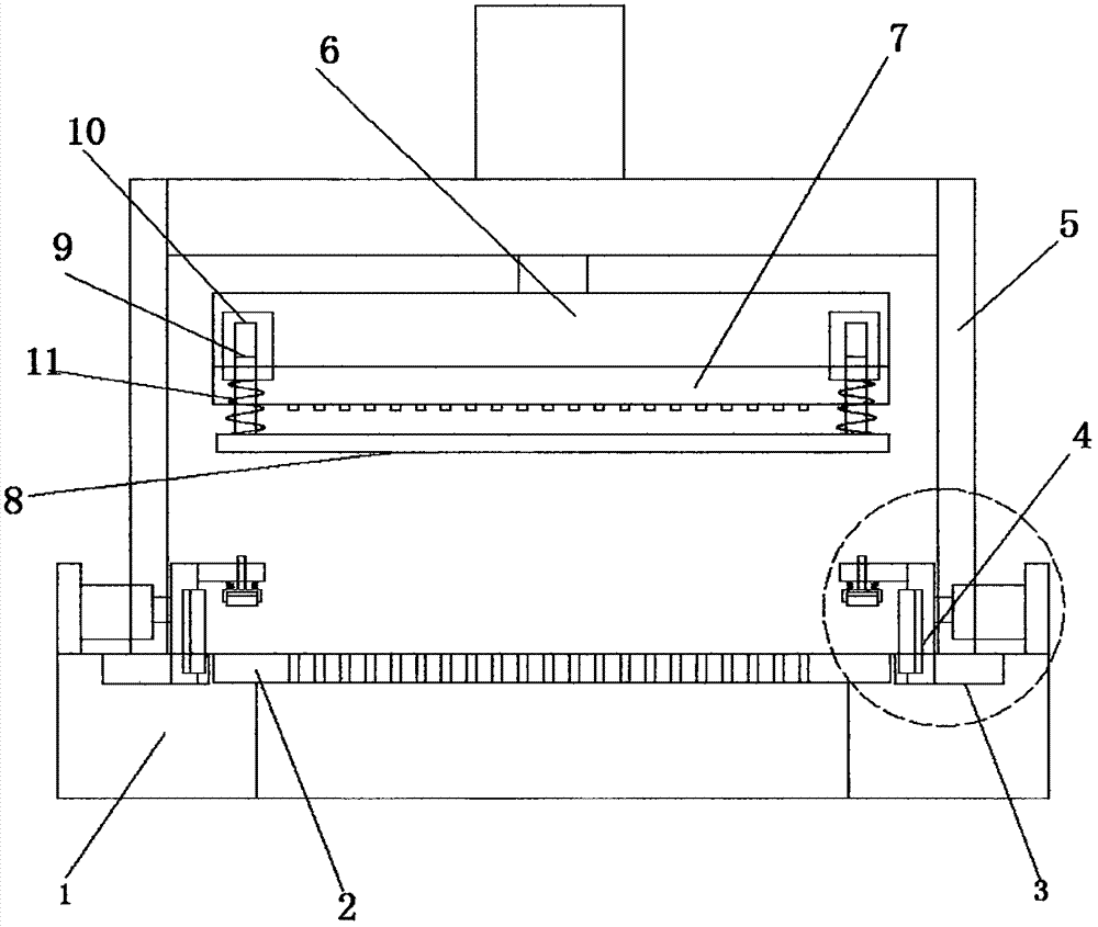 Microhole mold for reducing burrs on punching portion