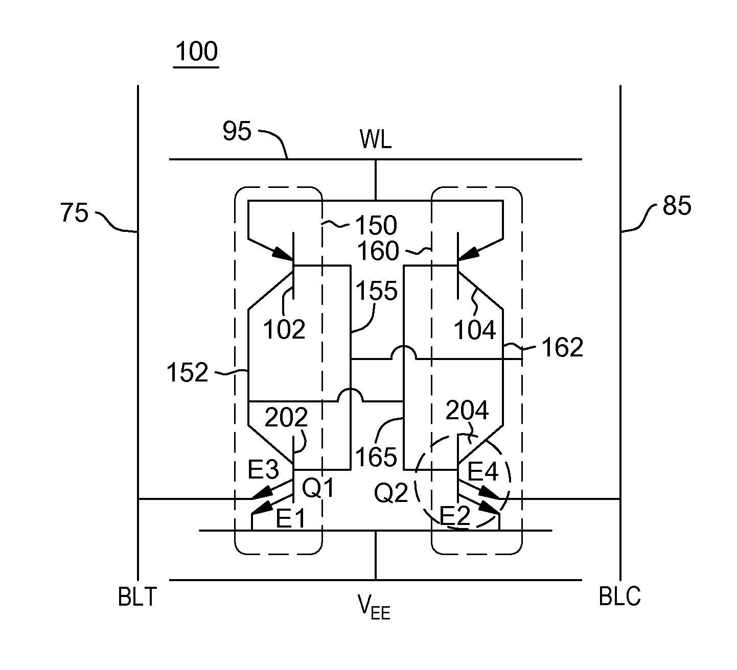 Complementary bipolar SRAM