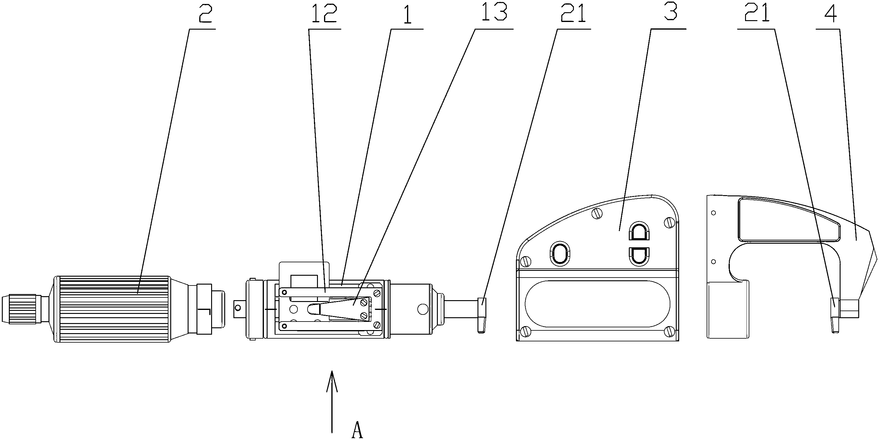 High-protection direct-acting digital display micrometer