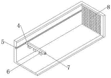 Circuit board dedusting device