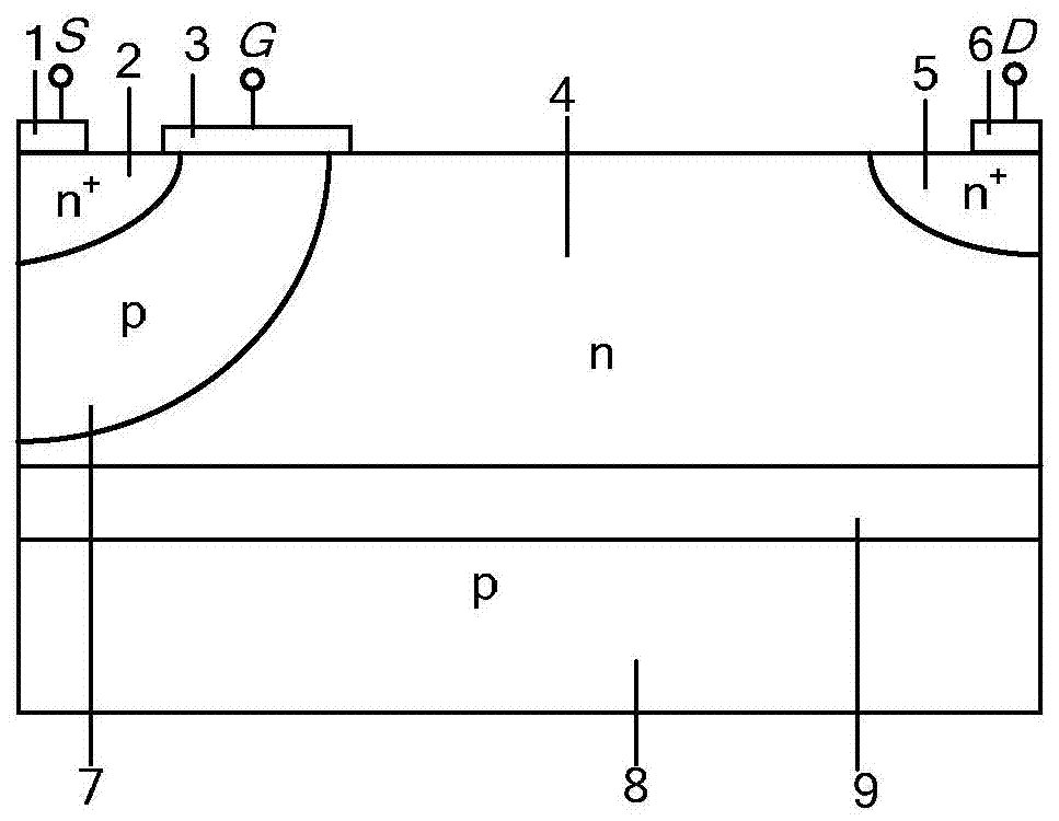 Soi withstand voltage structure and power device based on folded drift region