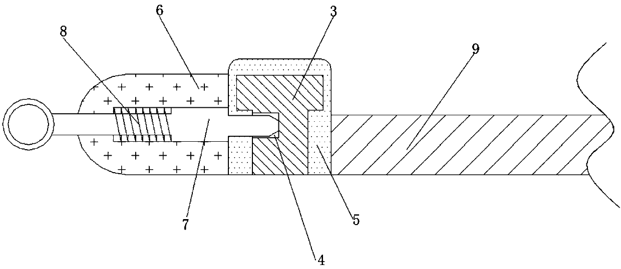 Plate type fixator for percutaneous kidney puncture biopsy