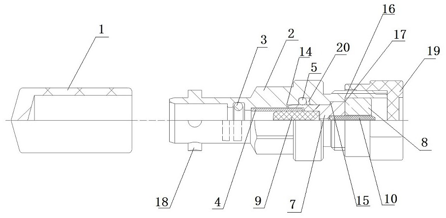 An optical fiber connector socket for ignition and detonation