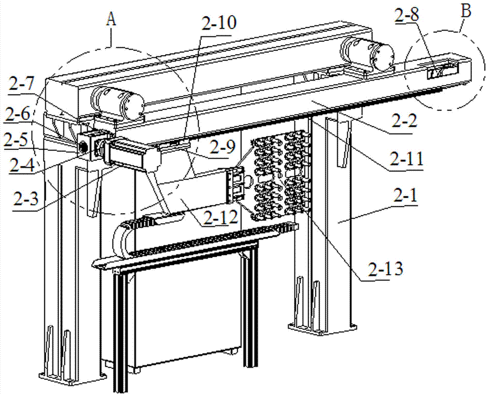 A system for automatically taking out and packing blood collection tubes for medical use