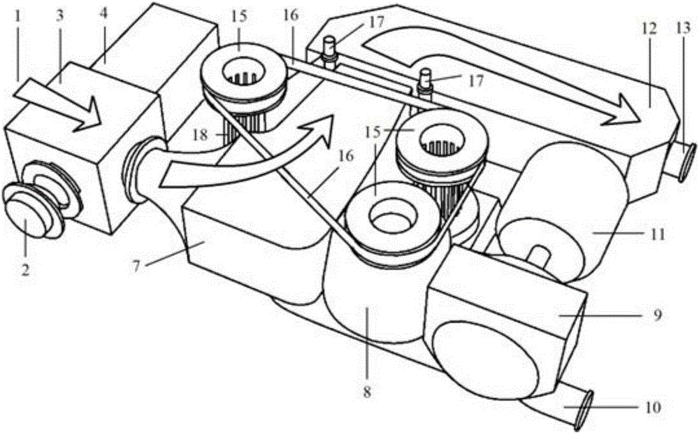 Air filtering device with self-cleaning function