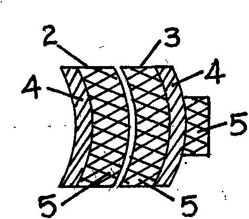 Glass cup inside-outside washing brush