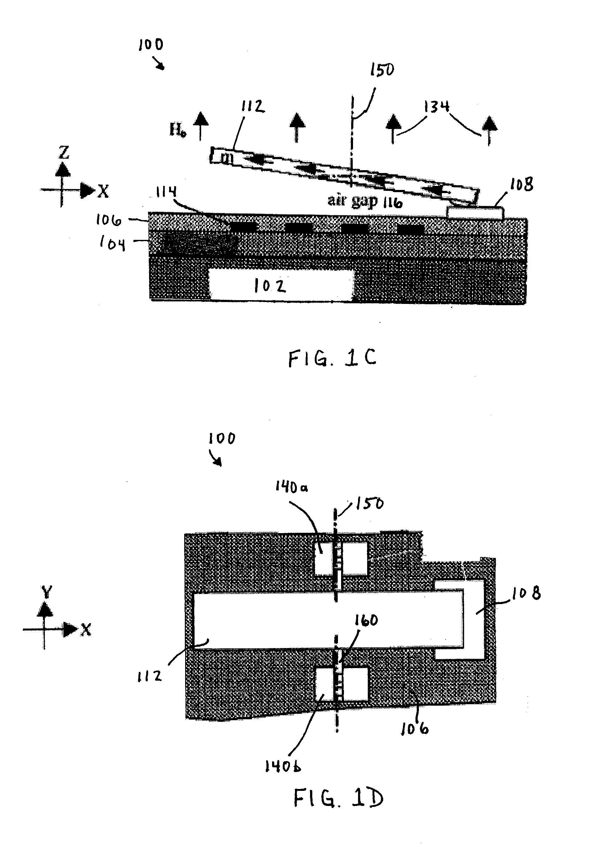 Latching micro-magnetic switch array