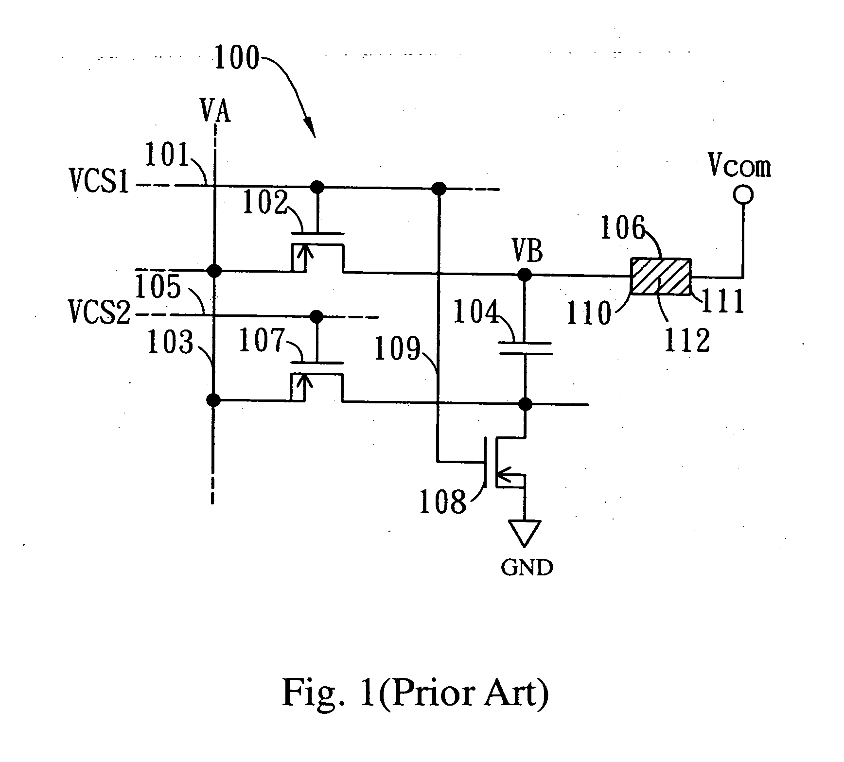 Charge pump pixel driving circuit