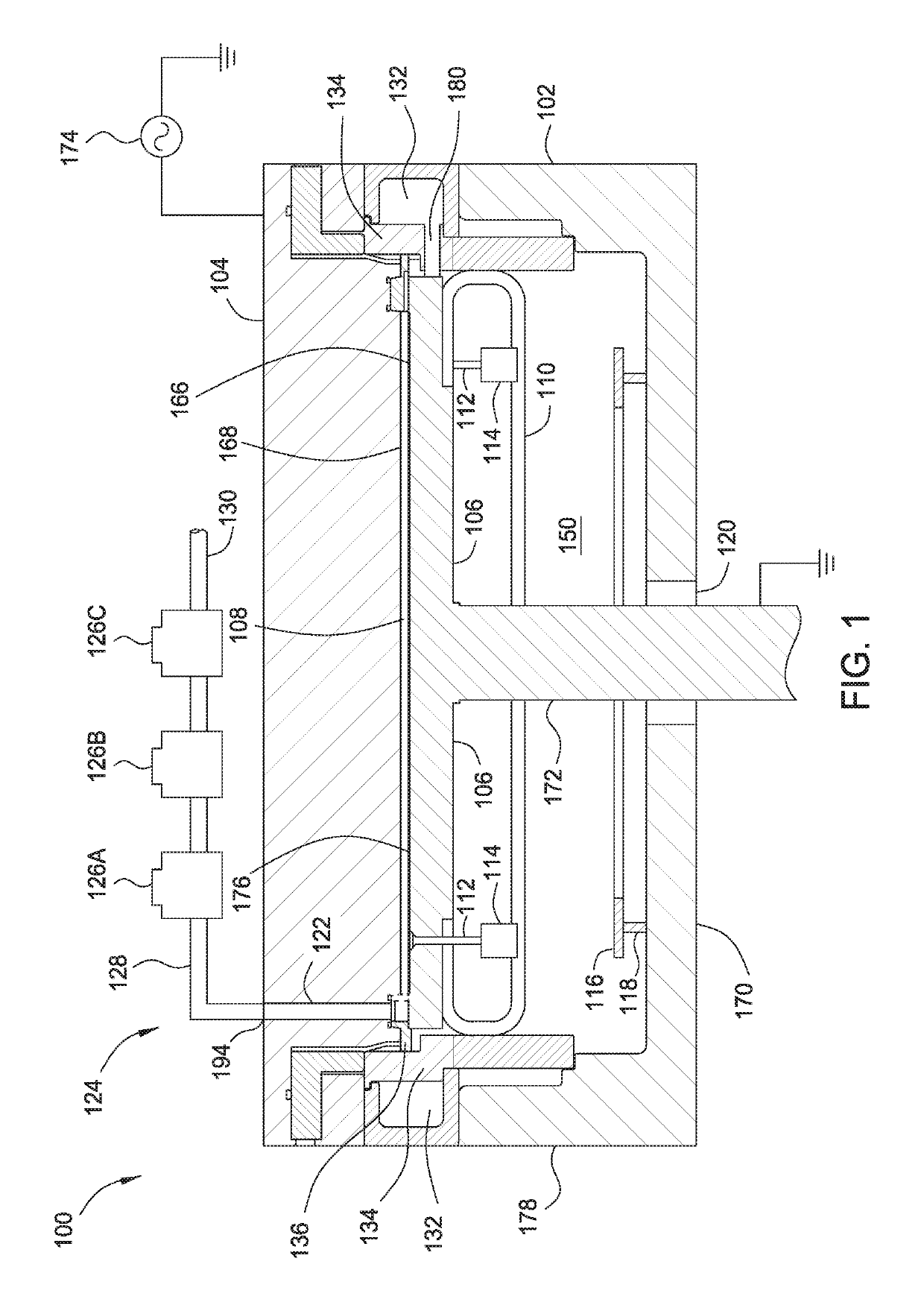 PEALD apparatus to enable rapid cycling