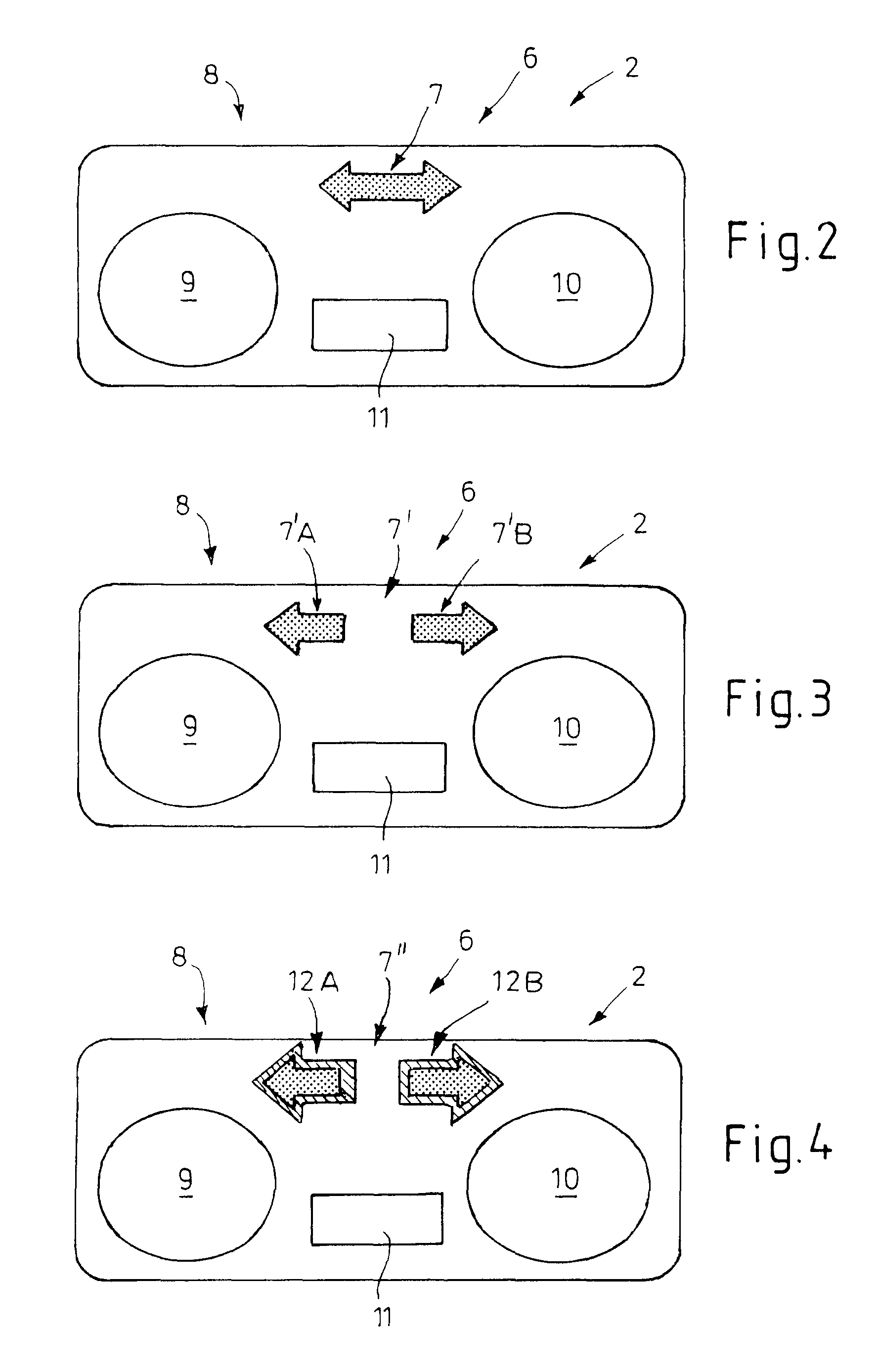 Warning apparatus for a motor vehicle