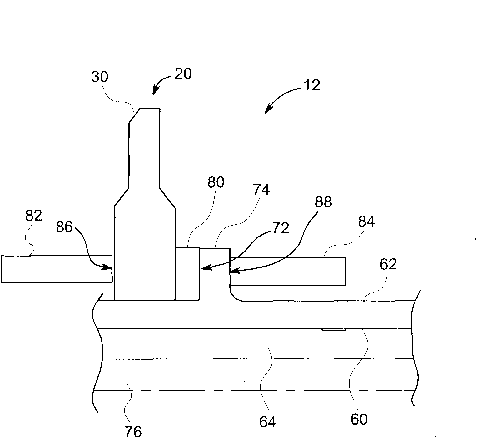 X-ray tube with bonded target and bearing sleeve