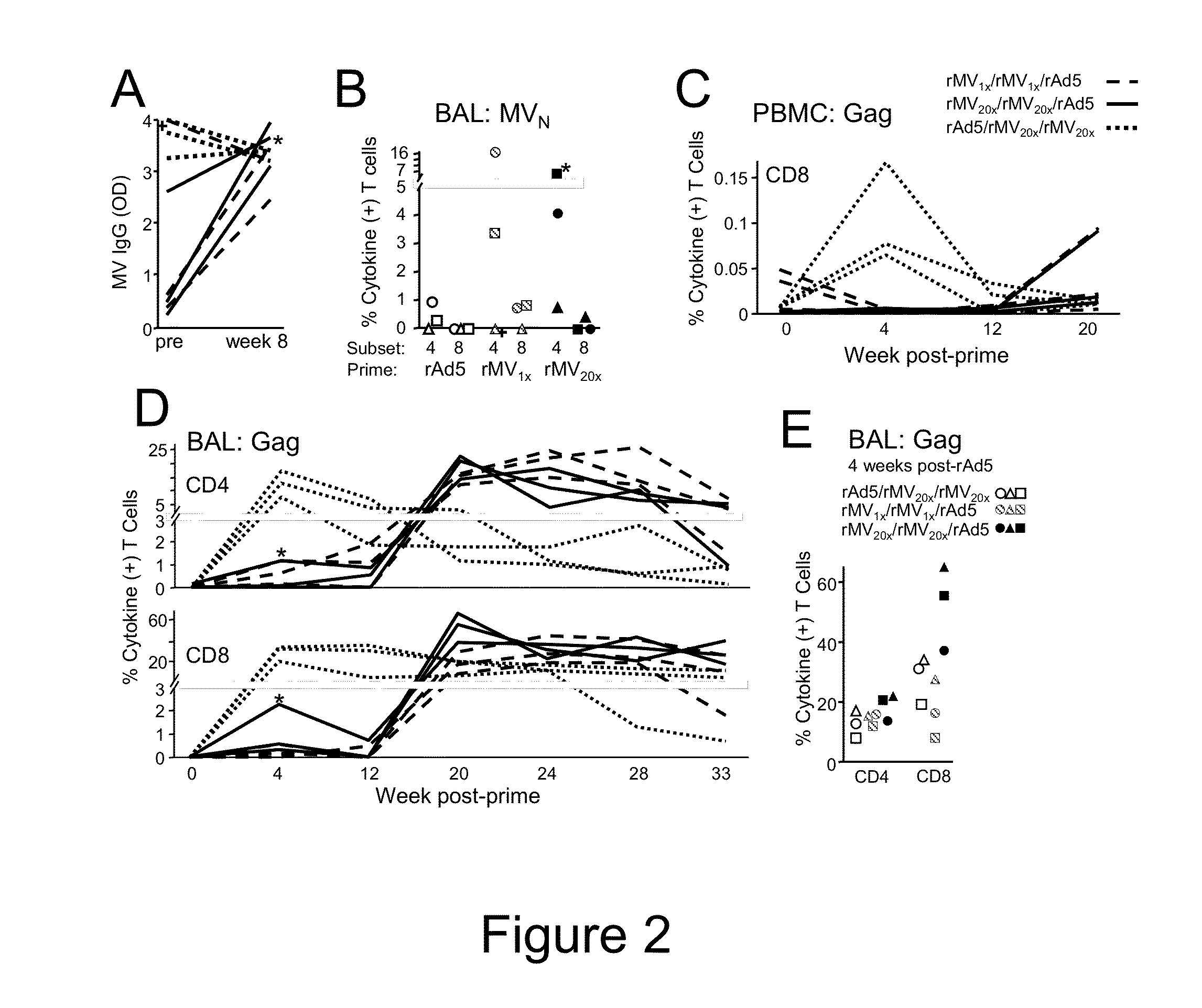 Heterologous prime-boost immunization using measles virus-based vaccines