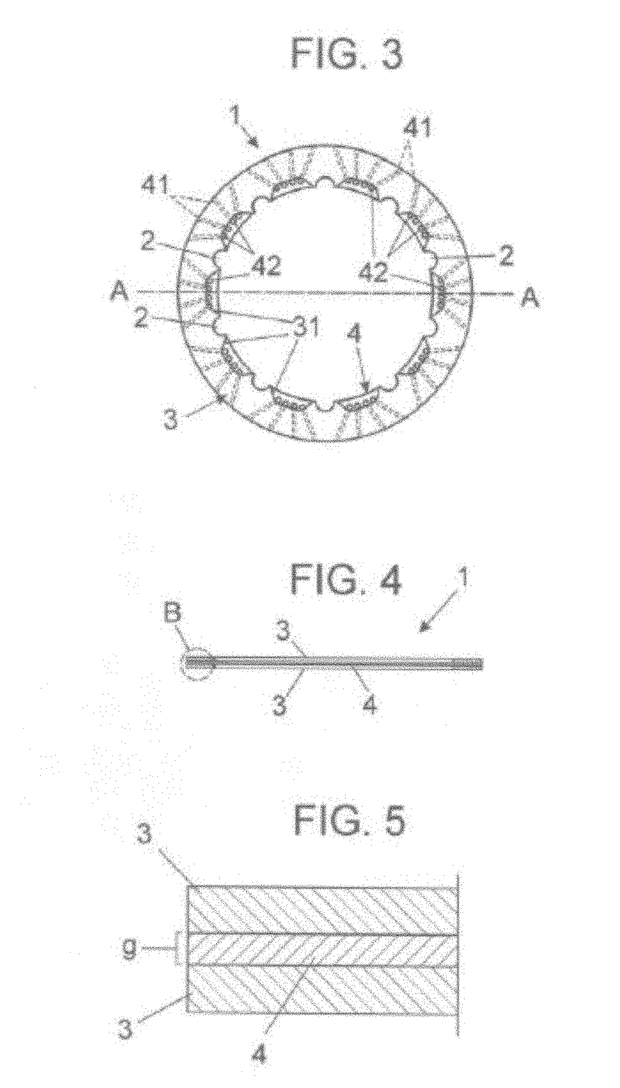 Heat dissipation disc for a clutch mechanism