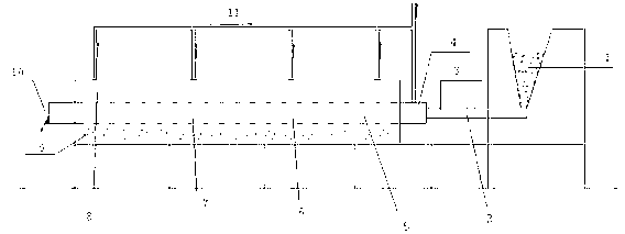 Electric calcination furnace and application of electric calcination furnace in preparing industrial-grade phosphoric acid