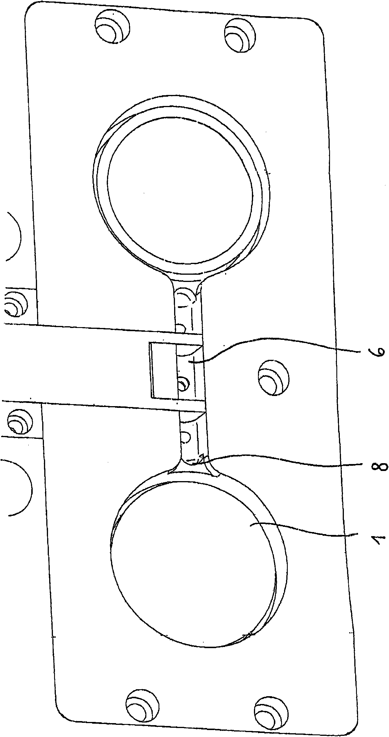 Method and device for producing thick-walled plastic components, in particular optical components