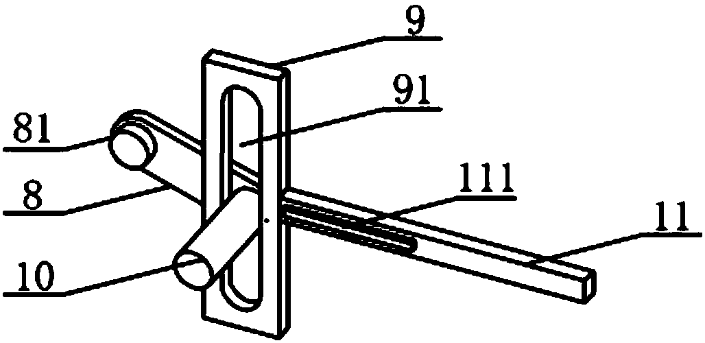 Punching device for financial voucher