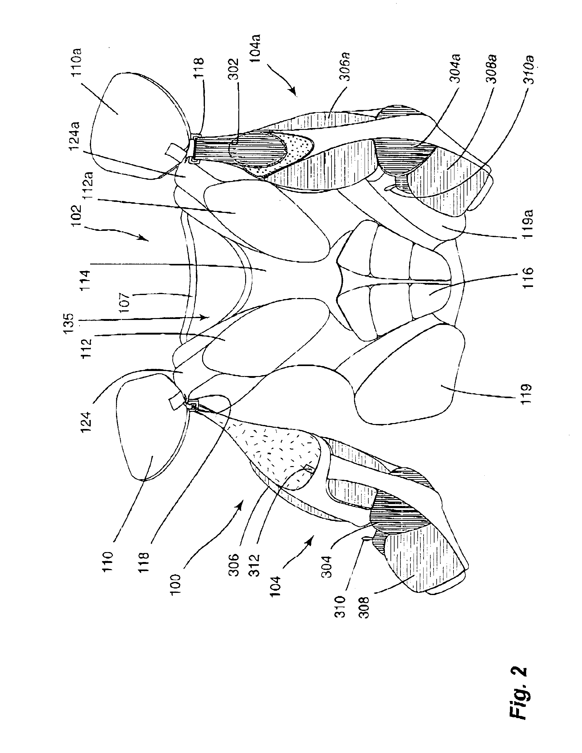 Shoulder pads with integral arm protectors