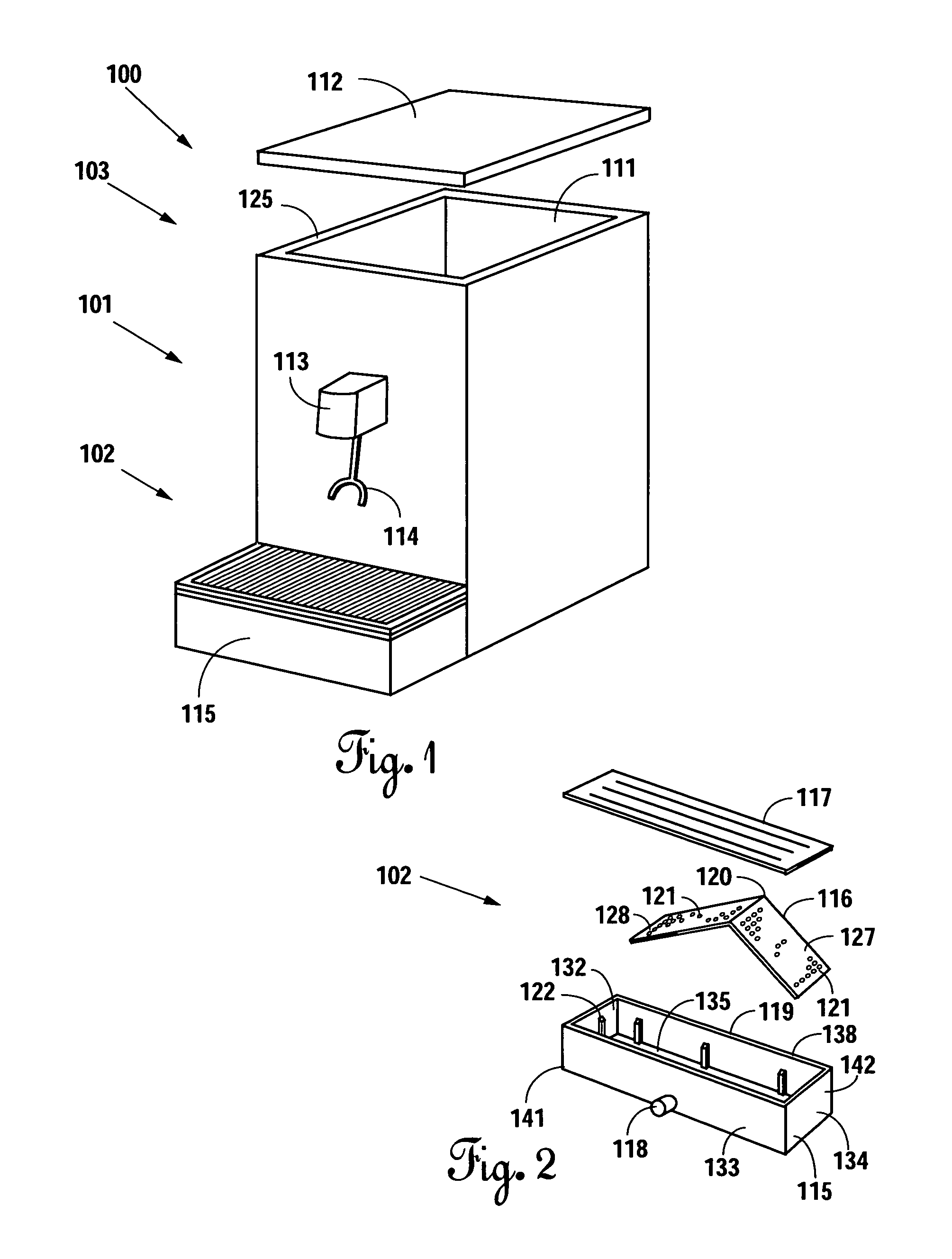 Method and apparatus for a drip tray screen