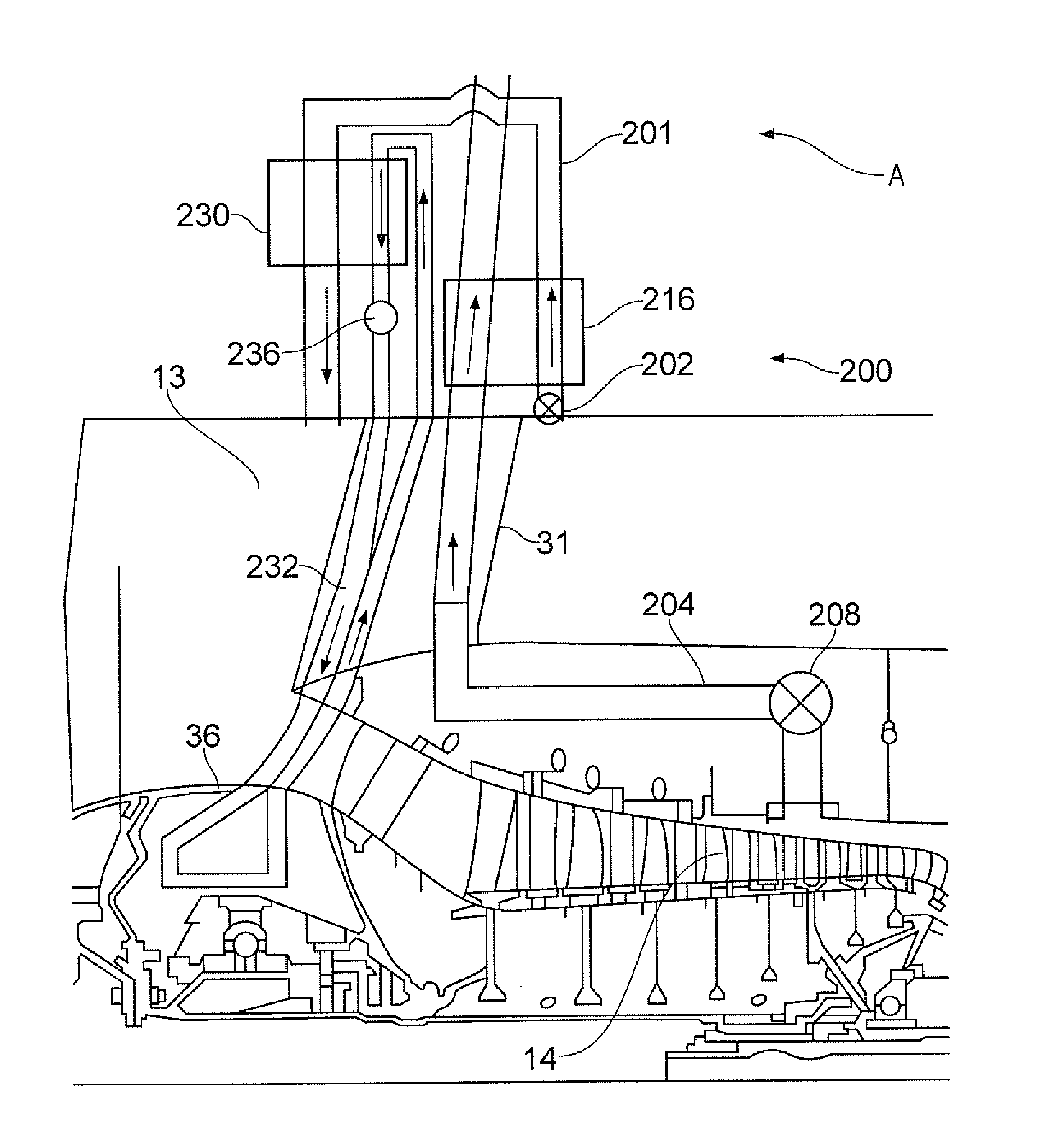 Gas turbine engine Anti-icing system