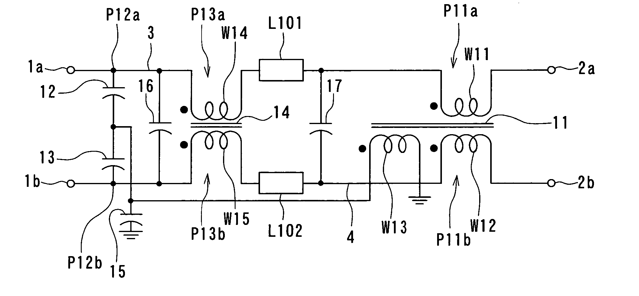 Noise supression circuit