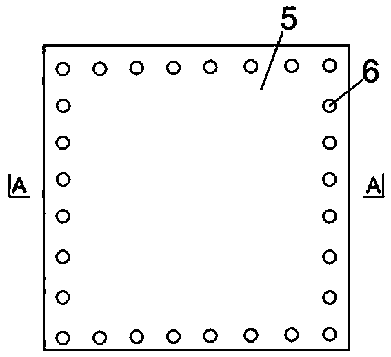 Double-layer combined energy-consuming structure